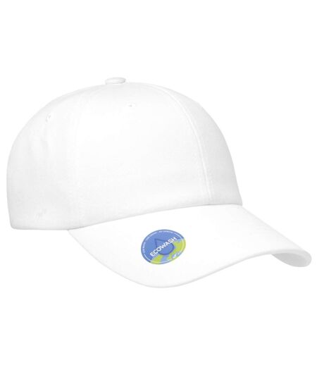 Casquette ecowash dad adulte blanc Flexfit