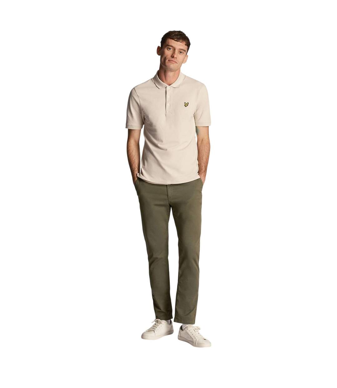 Chino Anfield Homme Vert Lyle & Scott-1