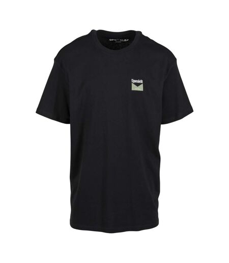 Mens Live Bold Oversized T-shirt Noir Mister Tee