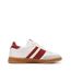 Baskets blanches/bordeaux homme teddy smith 120098-2