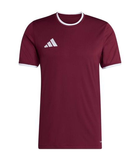 T-shirt Entrada Homme Bordeaux Foncé Adidas