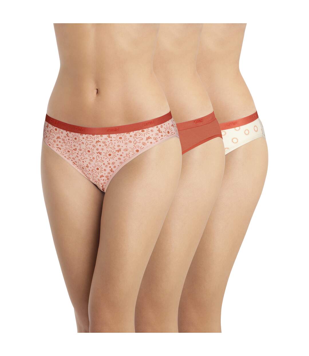 Lot de 3 Slips Les Pockets Coton-1