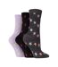 3 Pack Ladies Fashionable Texture Knit Cotton Socks-1