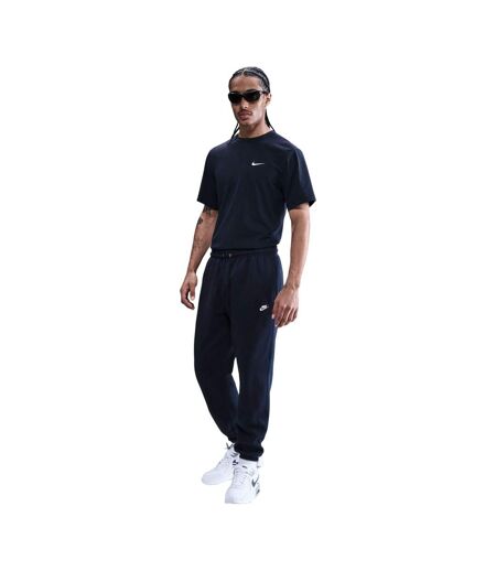 Pantalon De Jogging Club Homme Bleu Marine Uni Blanc Uni Nike