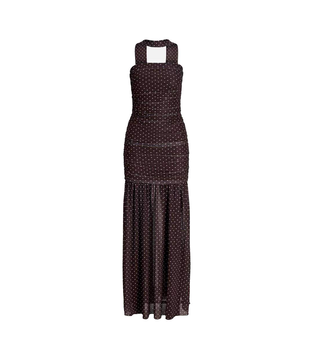 Ensemble Robe Longue Motif/style À Pois Femme Marron JJXX-2