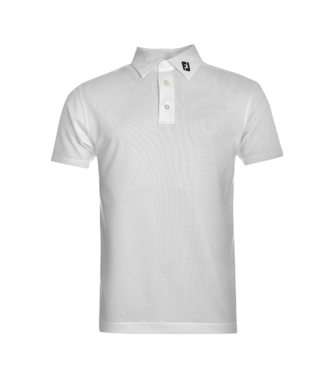 Mens Logo Polo Shirt White FootJoy-1