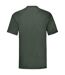 Mens valueweight t-shirt bottle green Fruit of the Loom