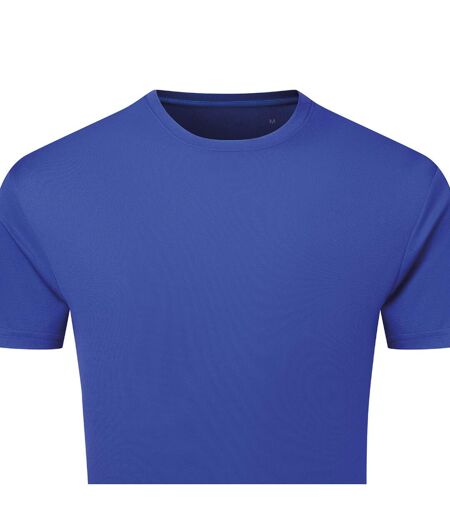 T-shirt Motif/style Texturé Homme Bleu Roi TriDri