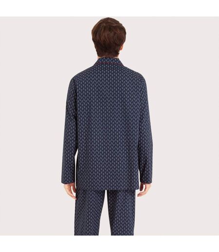 Pyjama long ouvert homme Popeline Eminence