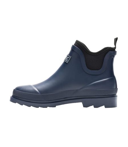 Womens/ladies Mid Cut Wellington Boots Navy Blue Regatta