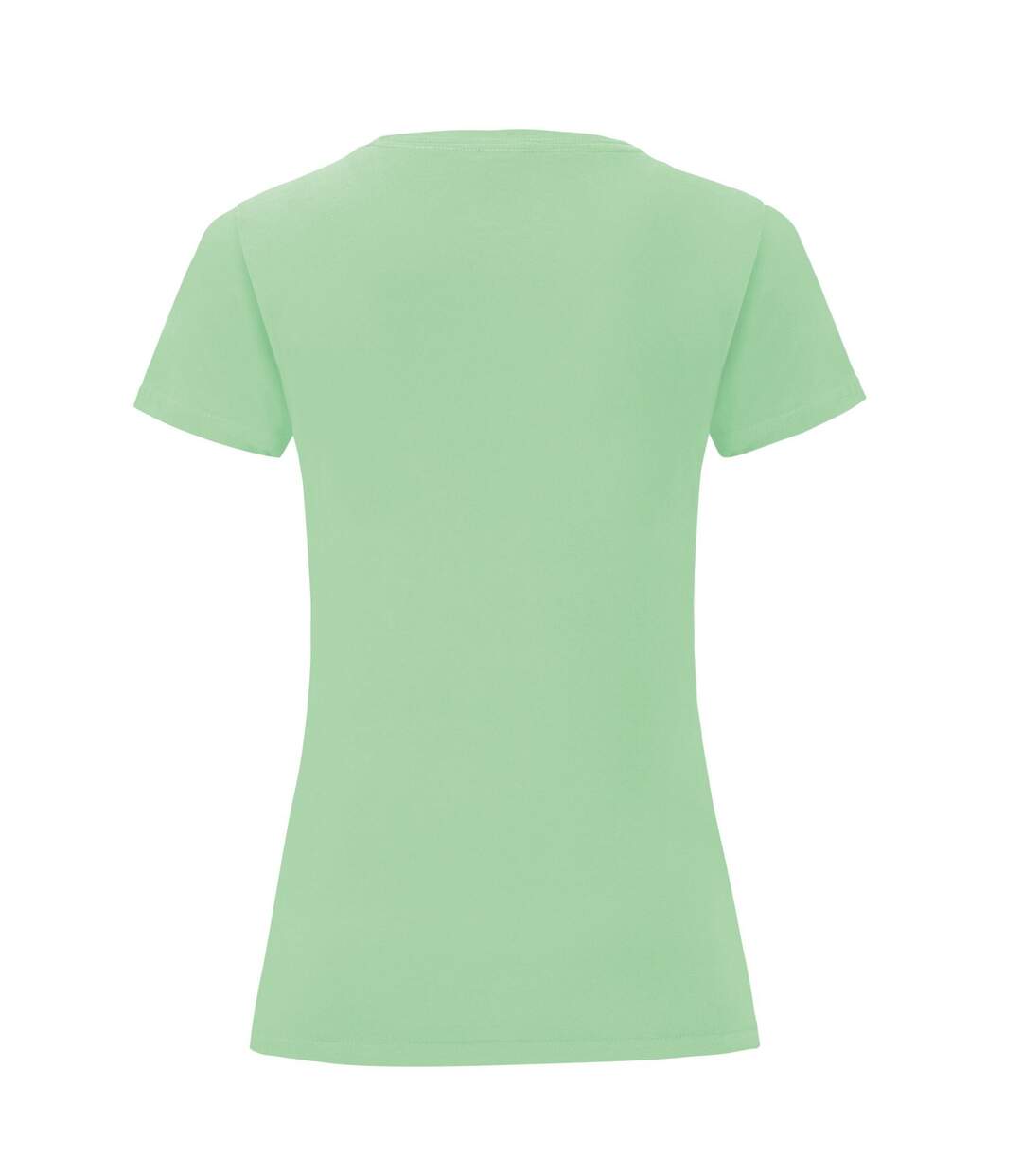 T-shirt Iconic Femme Vert Pâle Fruit Of The Loom-2