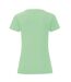 T-shirt Iconic Femme Vert Pâle Fruit Of The Loom-2
