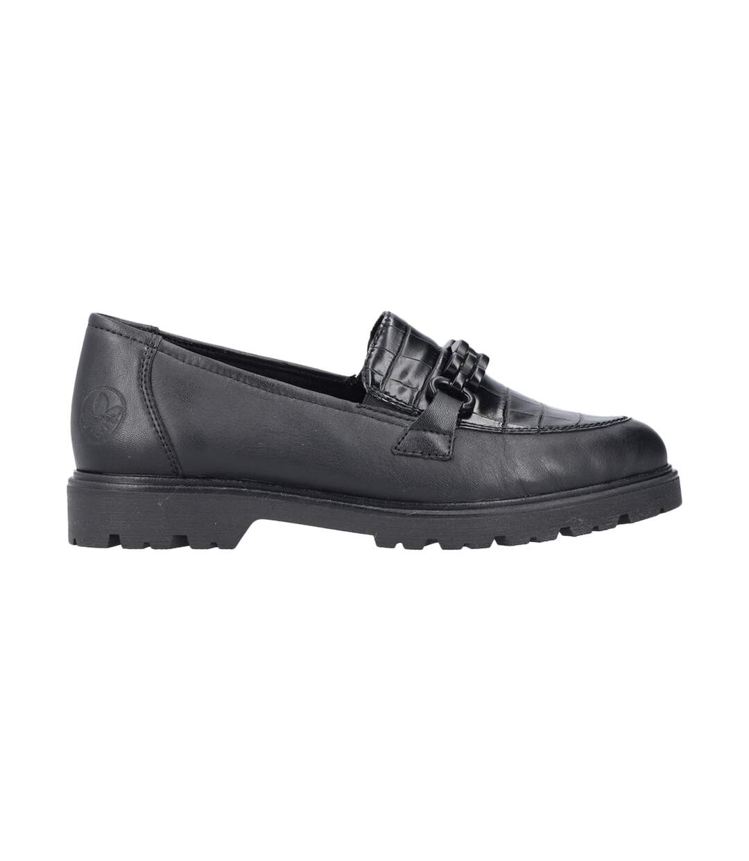 Mocassin Cuir Rieker Croc-2