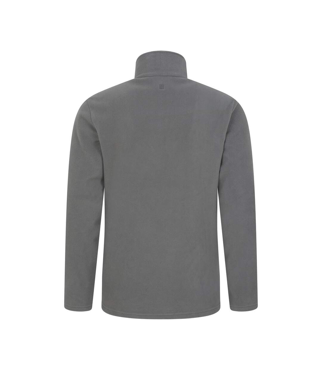 Mens Camber Ii Half Zip Fleece Top Dark Grey Mountain Warehouse-2
