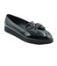 Mocassins Larges alpha femme noir Where´s That From