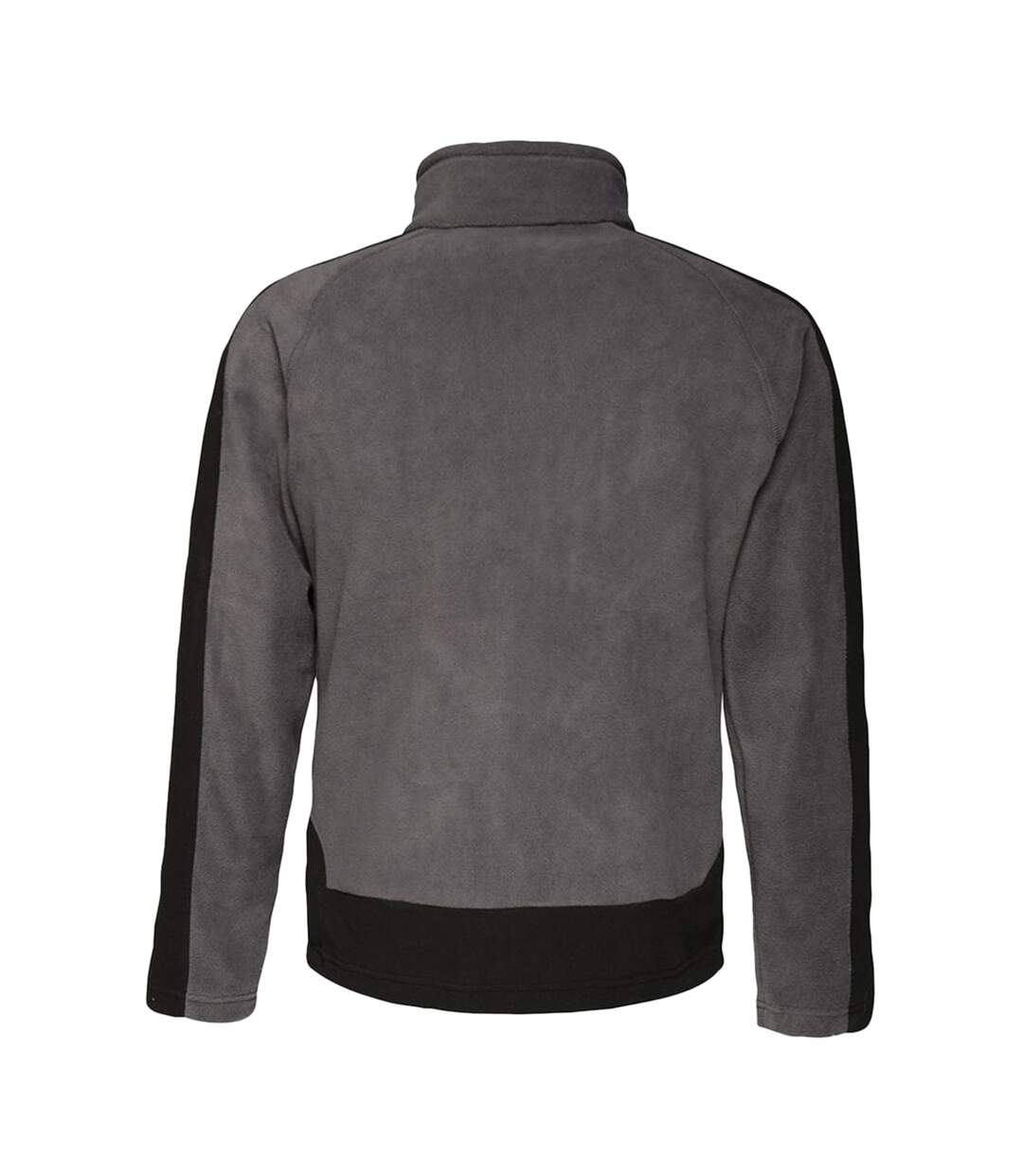 Regatta Mens Contrast Fleece Jacket (Seal Grey/Black) - UTRG3568