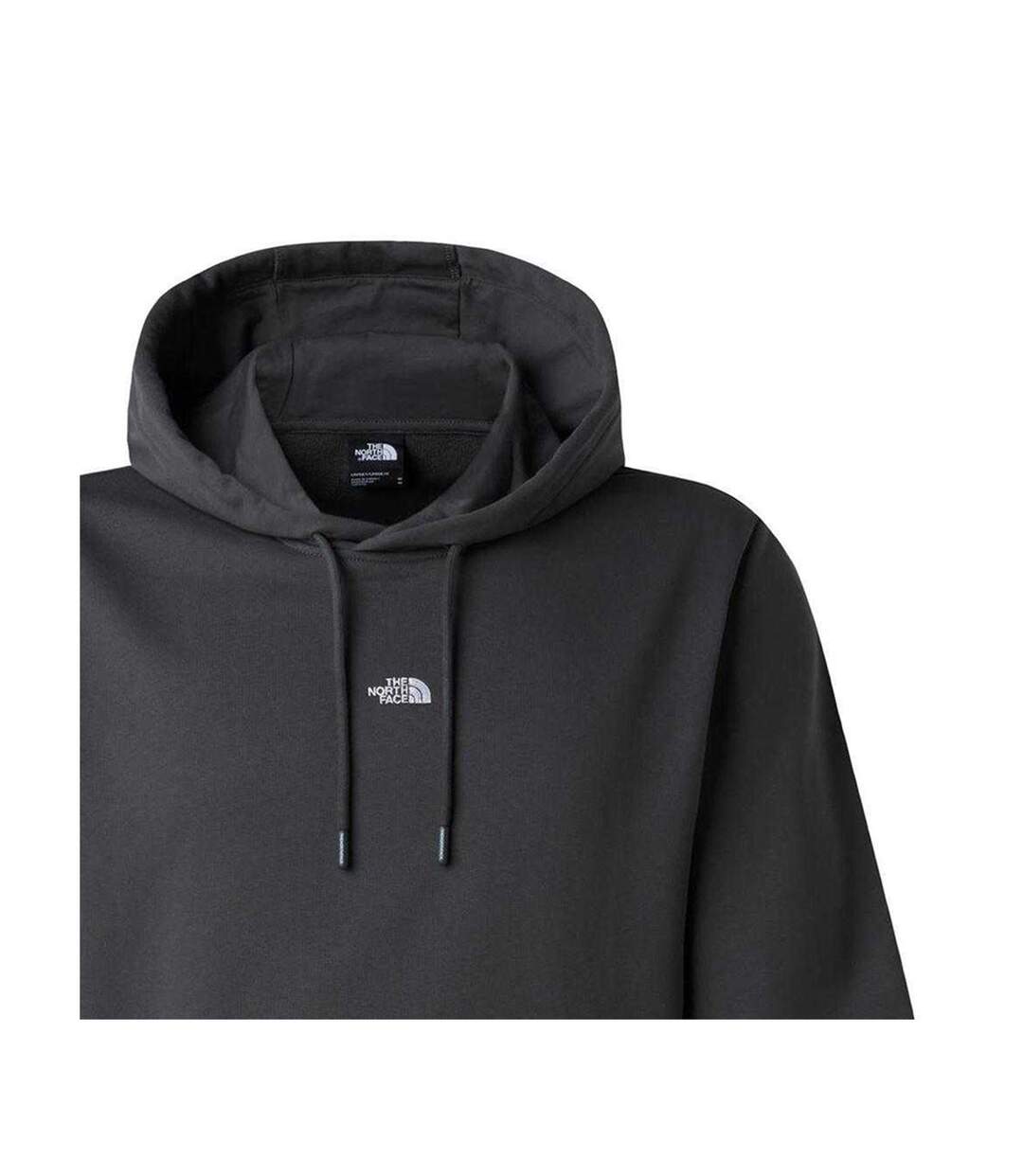 Mens Essential Overhead Relaxed Fit Hoodie Anthracite Grey The North Face-3