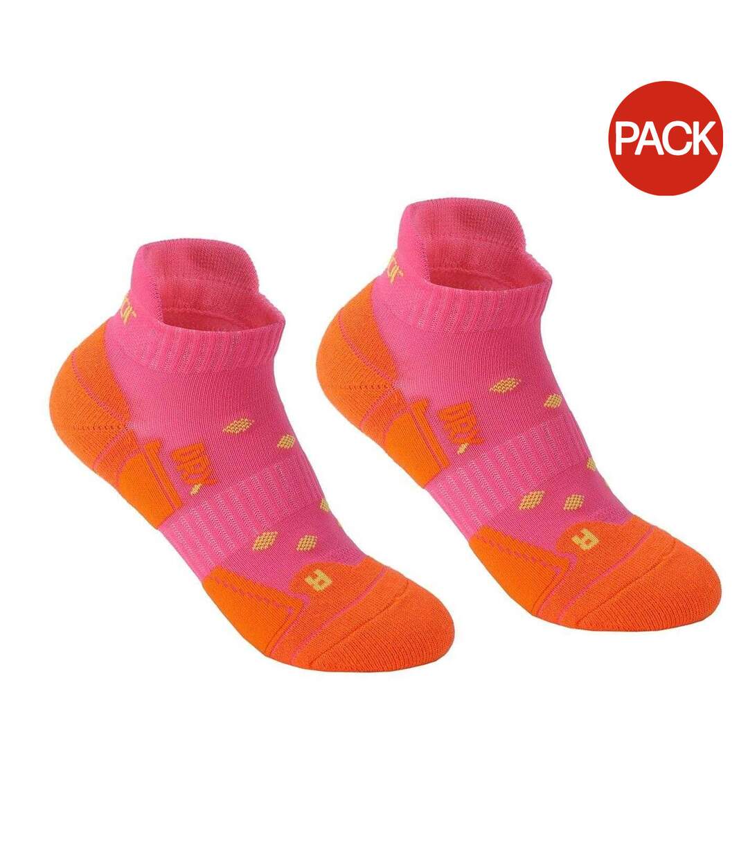 Lot De 2  Socquettes Femme Fluo Karrimor-1