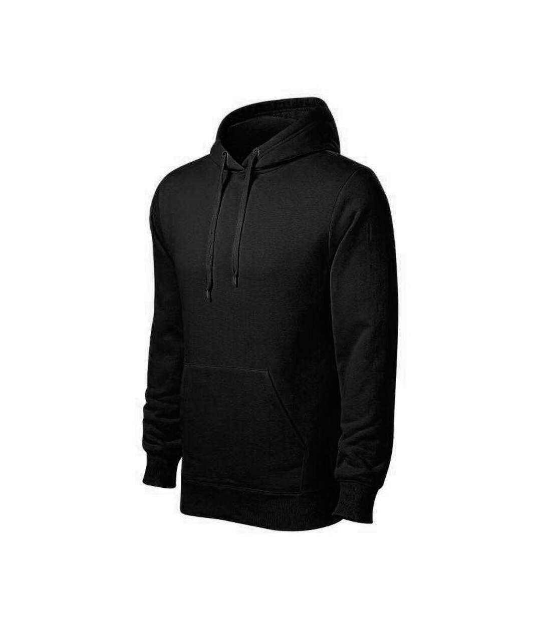 Womens/ladies Cape Pull Over Hoodie Black Malfini-3
