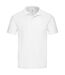 Polo manches courtes homme blanc Fruit of the Loom-1