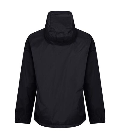 Regatta Mens Lyle IV Waterproof Hooded Jacket (Black)