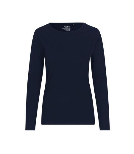 T-shirt Femme Bleu Marine Neutral