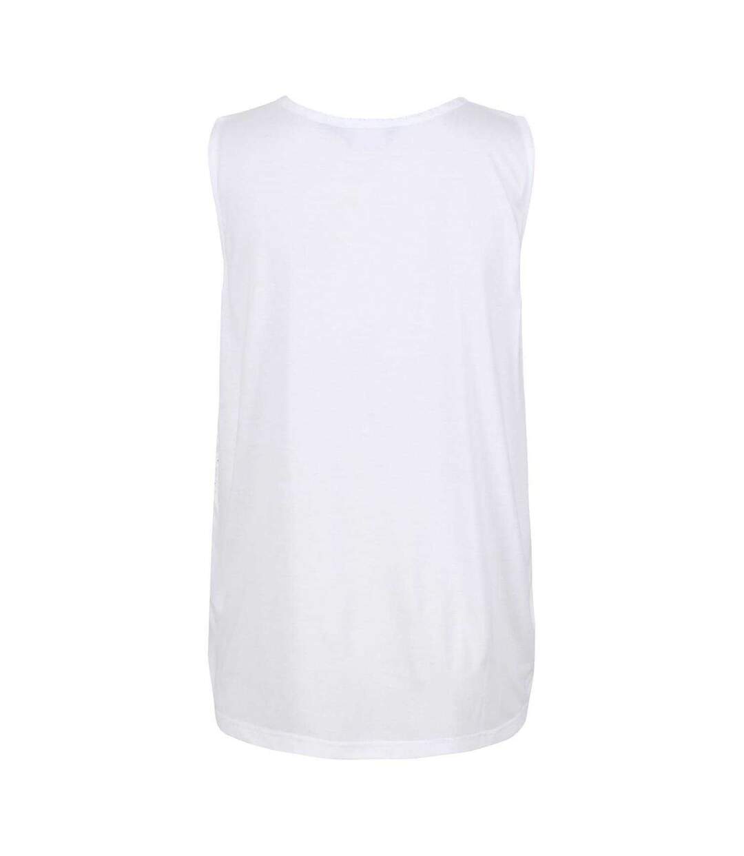 Haut Sans Manches Motif/style À Motifs Brodés Janessa Femme Blanc À Motifs Brodés Regatta-2