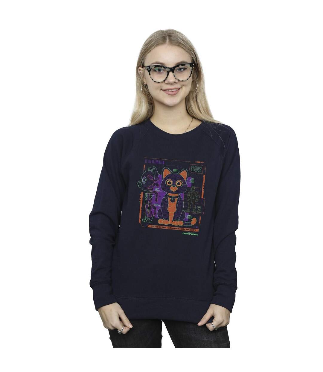 Disney - Sweat LIGHTYEAR SOX TECHNICAL - Femme (Bleu marine) - UTBI25091-2