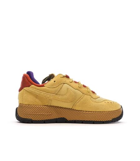 Baskets jaunes femme nike air force 1 wild