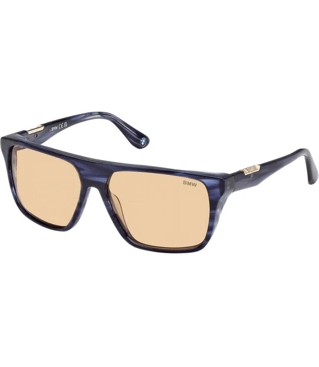 Lunettes De Soleil Motif/style Rectangulaire Roveix Taille Unique Bleu BMW-2
