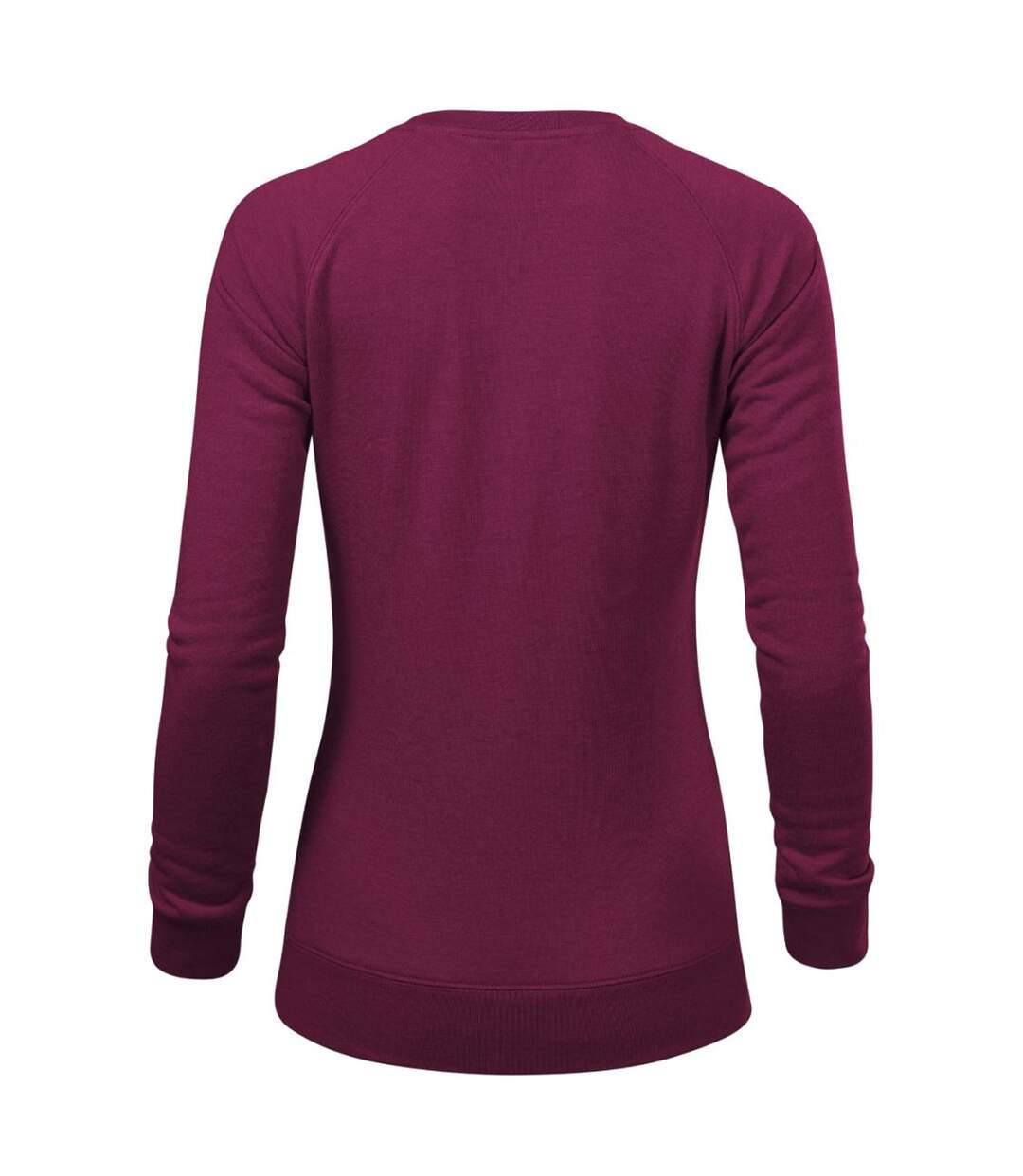 Sweat Merger Femme Rouge Foncé Malfini-2