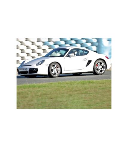 Stage de pilotage : 5 tours sur le circuit de Pont-l'Évêque en Porsche Cayman - SMARTBOX - Coffret Cadeau Sport & Aventure
