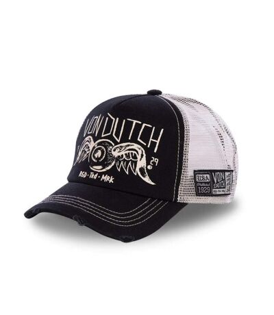 Casquette Trucker Filet Crew Noir