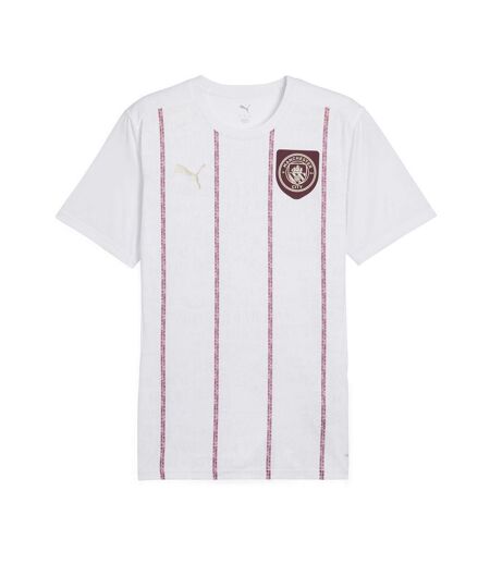 Manchester city maillot prématch blanc homme puma 24/25