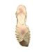 Sandales Twinkle Femme Jaune Or Lunar-4