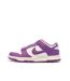 Baskets violette/blanche femme nike dunk low-1
