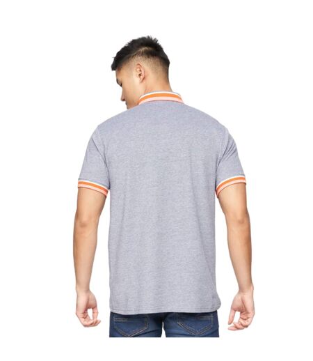 Polo cratmoore homme gris foncé chiné Crosshatch