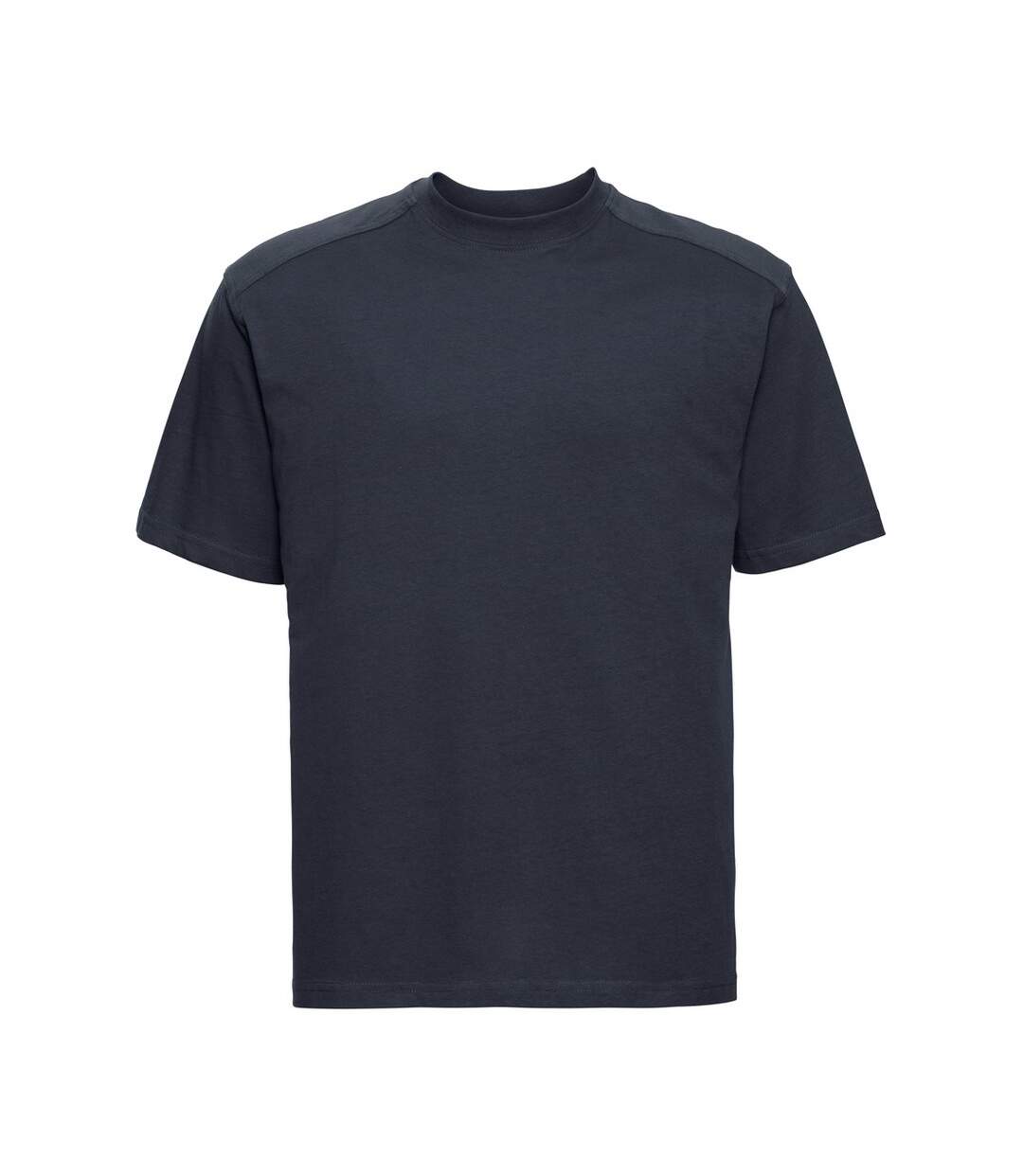 T-shirt Travail Homme Bleu Marine Français Russell-1