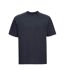 T-shirt Travail Homme Bleu Marine Français Russell-1