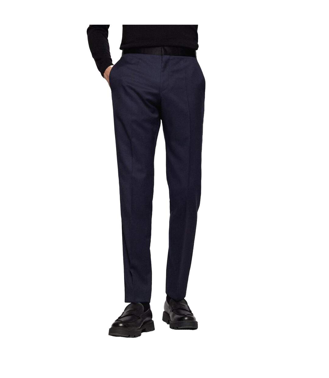 Pantalon Gilan Homme Bleu Foncé Boss-1