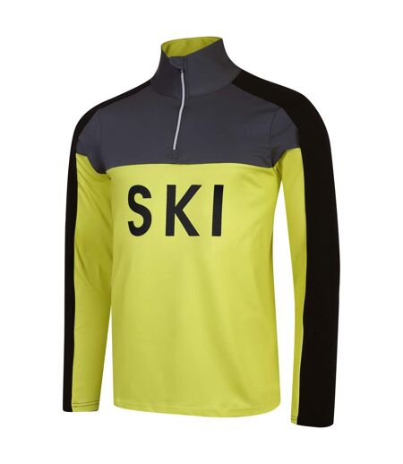 Haut Thermique Ski Homme Jaune Néon Gris Foncé Dare 2B
