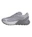 Womens/ladies Lightblaze Leather Lace Up Trainers Grey Plum Adidas-3