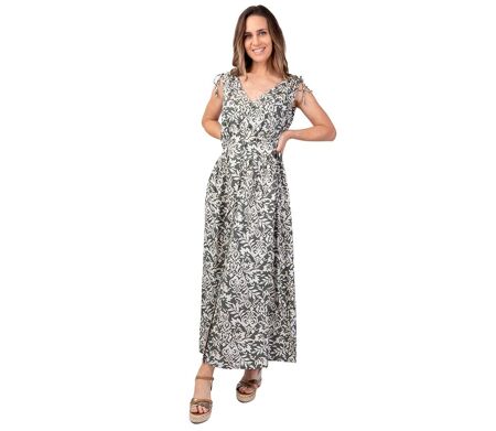 Robe longue ethnique PALOMA estivale Coton Du Monde