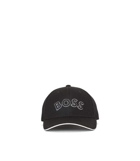 Casquette De Baseball Motif/style Logo Brodé Homme Noir Boss