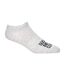 Pack of 5  Mens fubel trainer socks  black/white/grey Duck and Cover-3