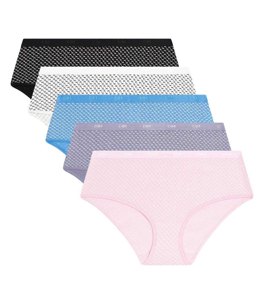 Lot de 5 Shorties Les Pockets Coton-3