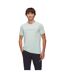 Mens Selun Logo T-shirt Silver Sage Mammut-1