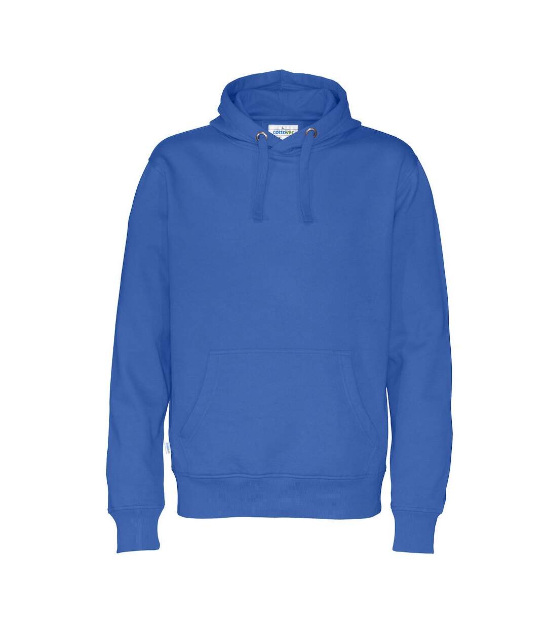 Sweat à capuche homme bleu roi Cottover