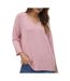 Pull rose femme vero moda briannas-1