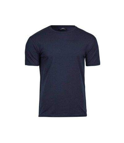 Tee Jays Mens Stretch T-Shirt (Navy Blue)
